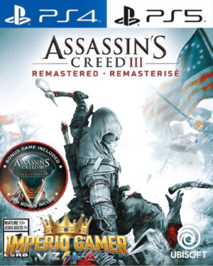 ASSASSINS CREED III REMASTERED PS4 | PS5