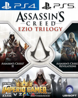 ASSASSINS CREED COLECCION EZIO TRIPLE PACK PS4 | PS5