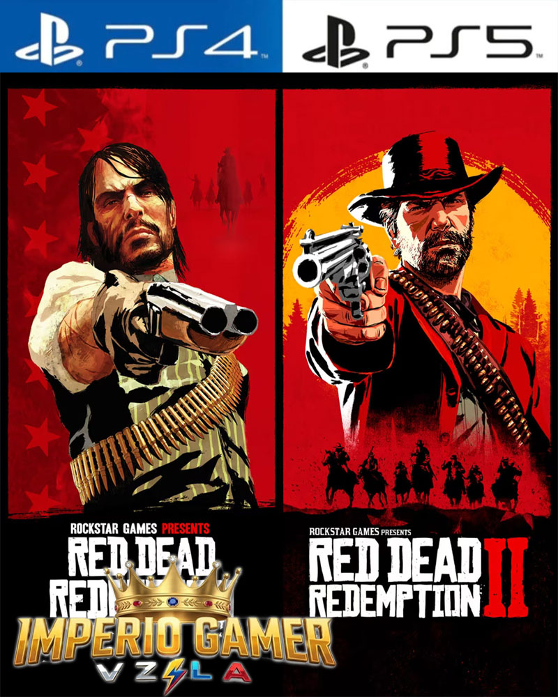 RED DEAD REDEMPTION 1 Y 2 PS4 | PS5