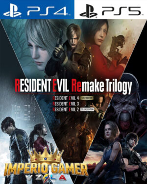 RESIDENT EVIL 2+3+4 REMEKE TRIPLE PACK PS4 | PS5