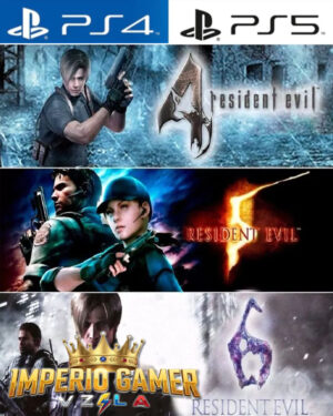 RESIDENT EVIL 4+5+6 PACK PS4 | PS5