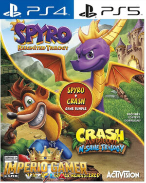 CRASH BANDICOOT TRILOGY + SPYRO TRILOGY PACK PS4 | PS5