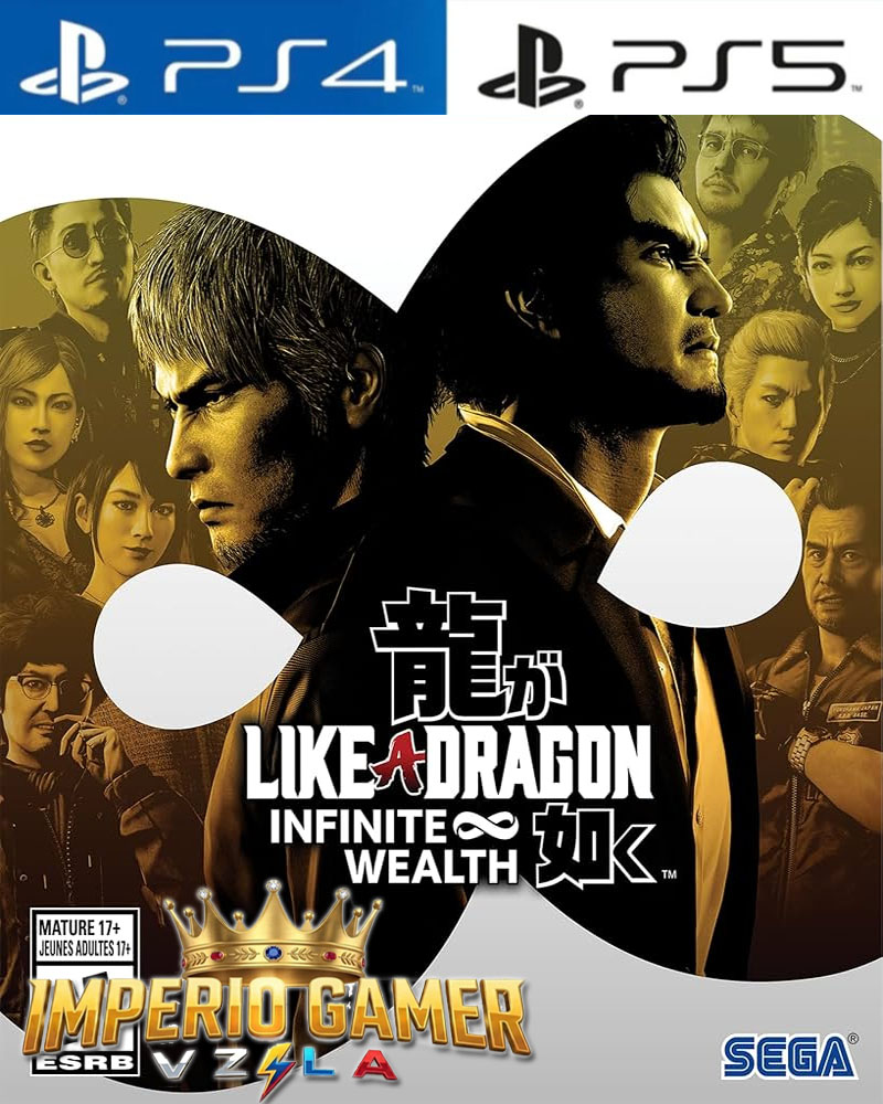YAKUZA LIKE A DRAGON INFINITE WEALTH PS4 | PS5
