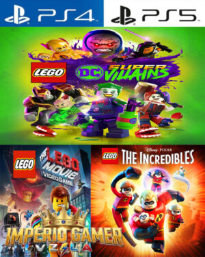 LEGO THE INCREIBLES+SUPER VILLANOS+LEGO MOVIE TRIPLE PACK PS4 | PS5